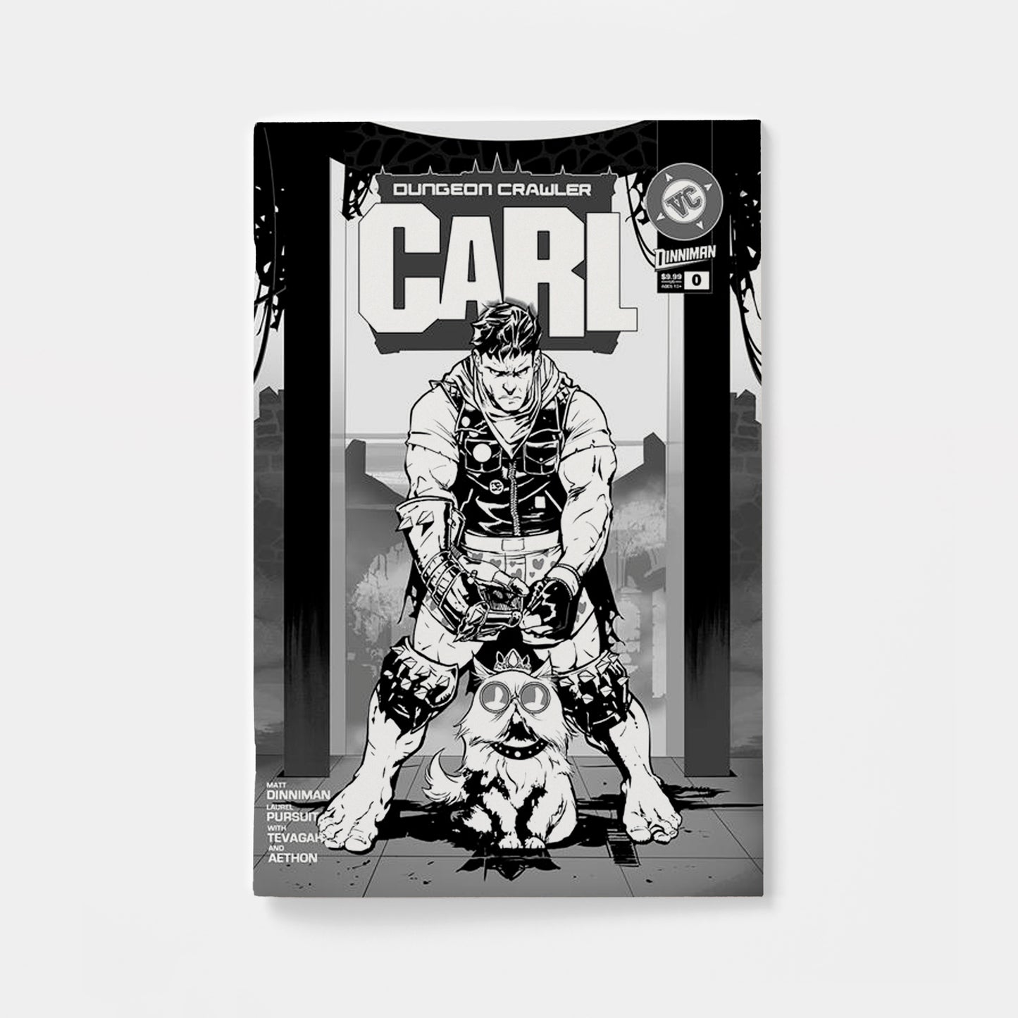 DUNGEON CRAWLER CARL SPECIAL EDITION #0 CVR B NATHAN GOODEN ABSOLUTE BATMAN HOMAGE B&W VAR