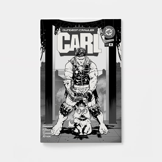 DUNGEON CRAWLER CARL SPECIAL EDITION #0 CVR B NATHAN GOODEN ABSOLUTE BATMAN HOMAGE B&W VAR