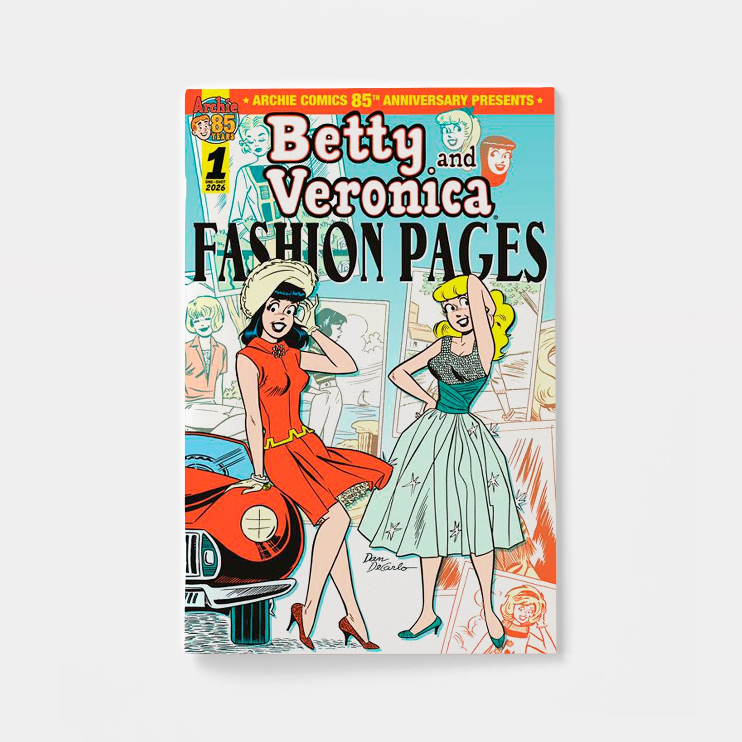ARCHIE COMICS 85TH ANNIVERSARY PRESENTS BETTY & VERONICA FASHION PAGES (ONE-SHOT) CVR A DAN DECARLO