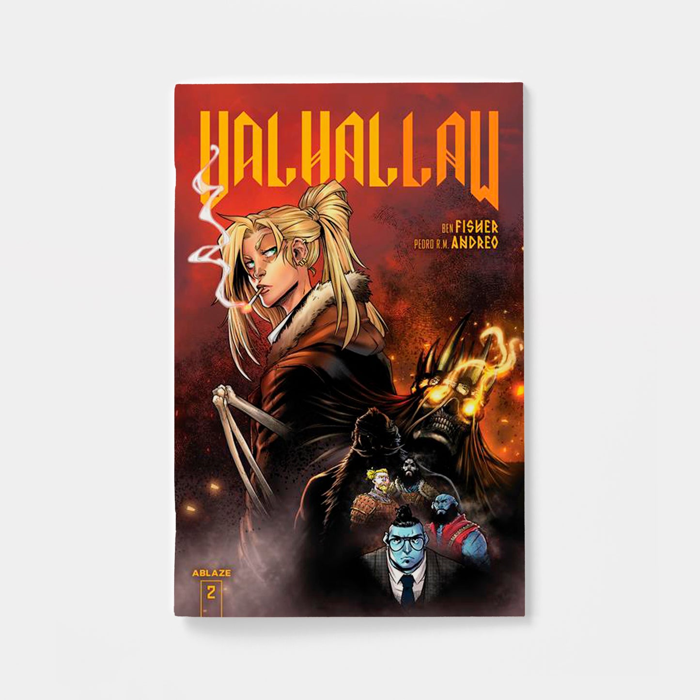 VALHALLAW #2 (OF 5) CVR A PEDRO RM ANDREO (MR)