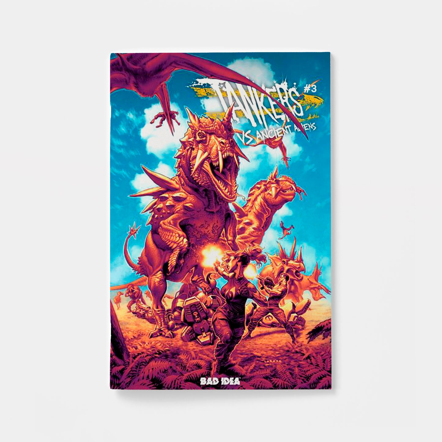 TANKERS VS ANCIENT ALIENS # 3 (OF 4) CVR B LEWIS LAROSA VAR