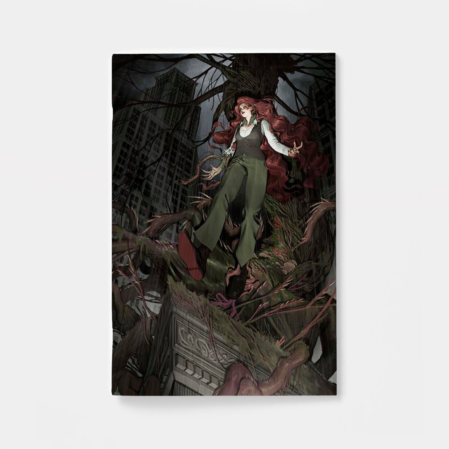 POISON IVY #47 CVR D MANNY VINCENT CARBONILLA CARD STOCK VAR (BATMAN BAD SEEDS)