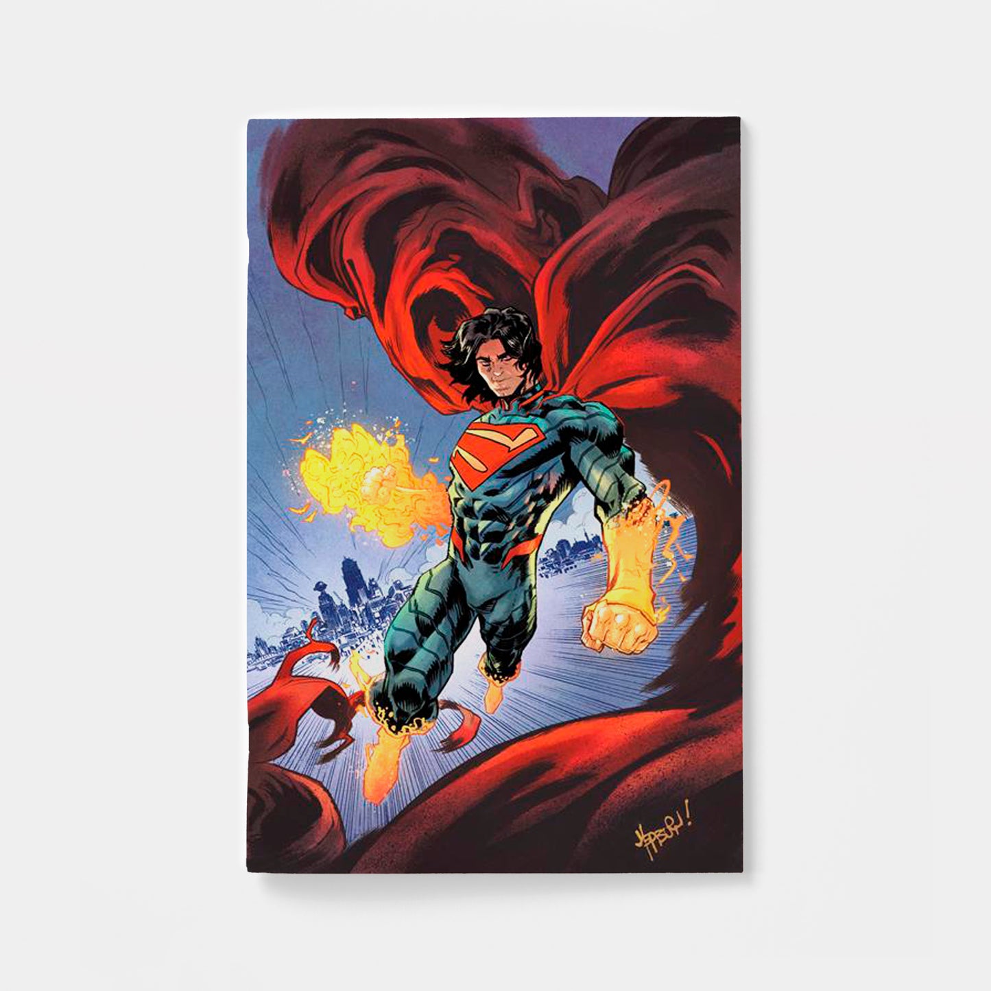 ABSOLUTE SUPERMAN #22 CVR D SCOTT HEPBURN CARD STOCK VAR
