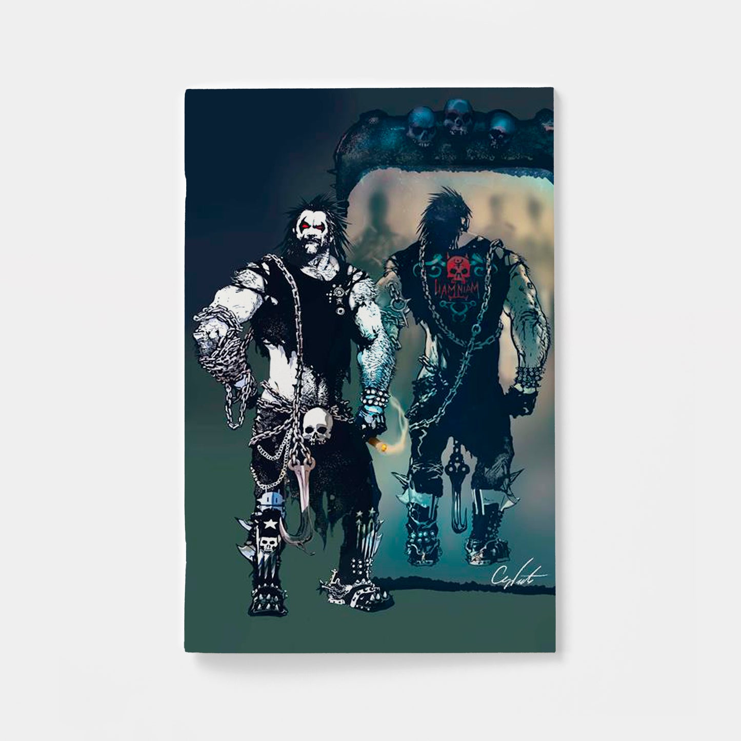 LOBO #6 CVR C STEVAN SUBIC CARD STOCK VAR