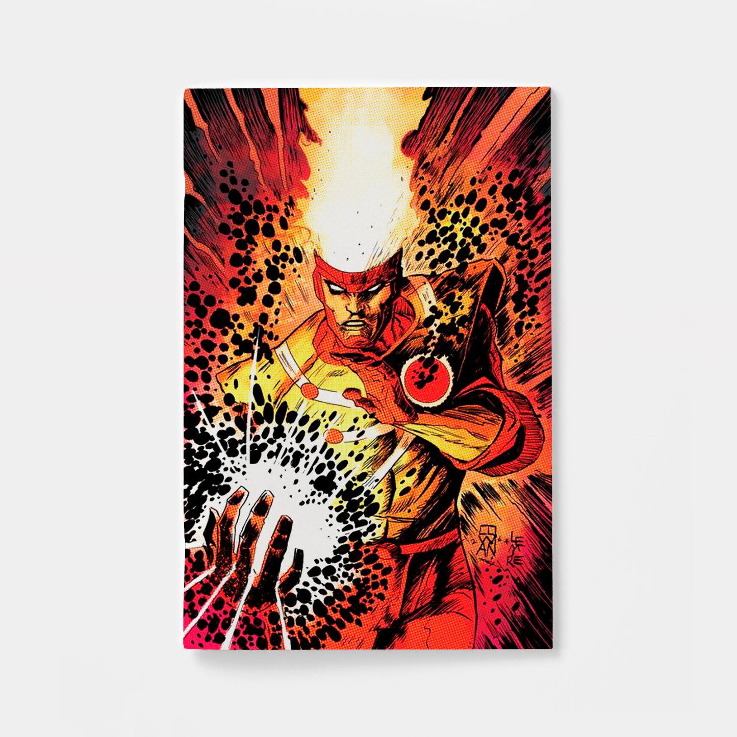 FURY OF FIRESTORM #5 (OF 8) CVR B DENYS COWAN & JEFF LEMIRE CARD STOCK VAR