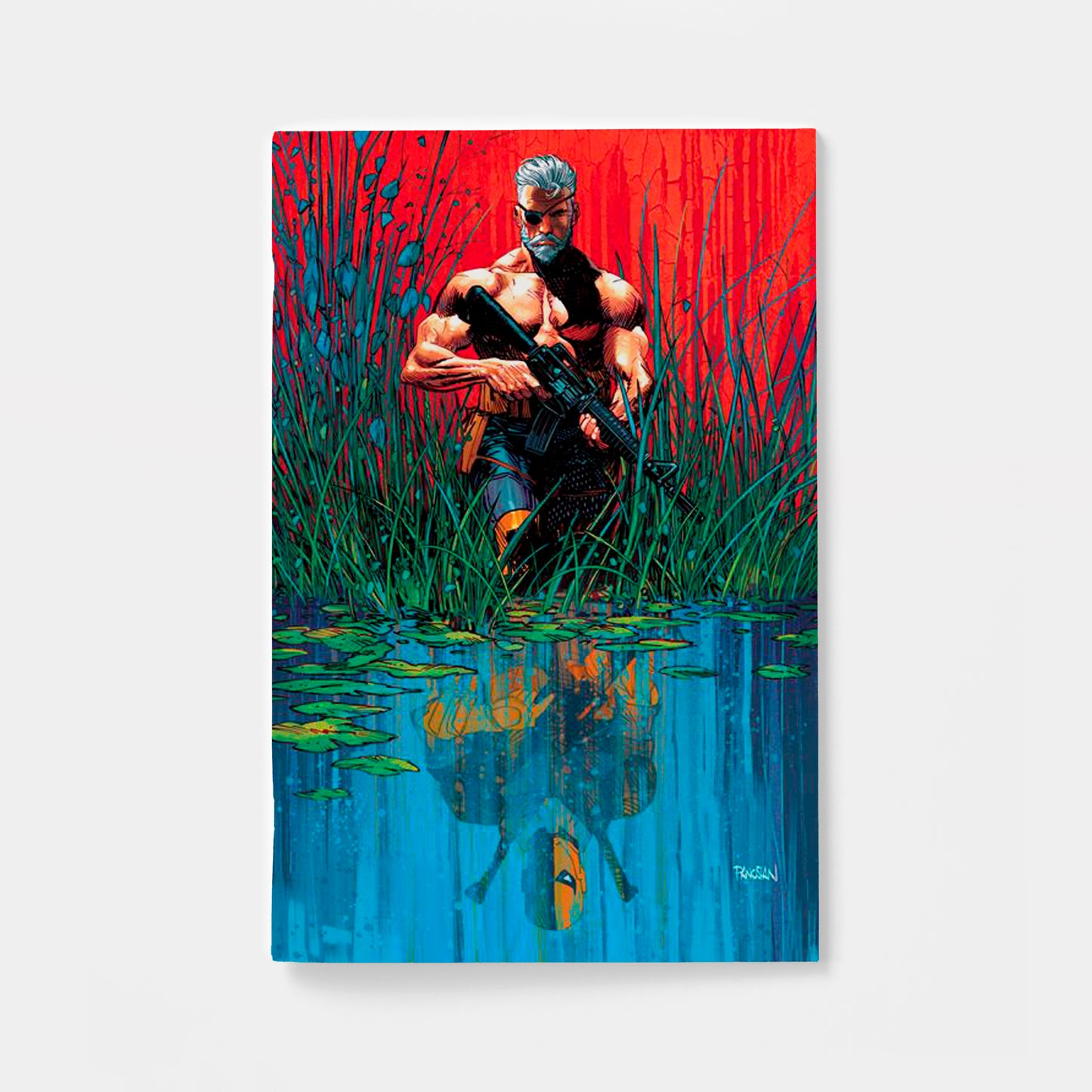 DEATHSTROKE THE TERMINATOR #6 CVR B DAN PANOSIAN CARD STOCK VAR