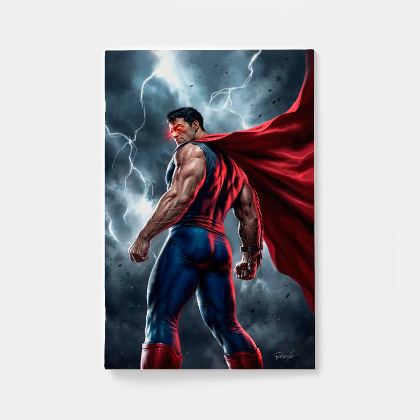ADVENTURES OF SUPERMAN BOOK OF EL #11 (OF 12) CVR B LUCIO PARRILLO CARD STOCK VAR