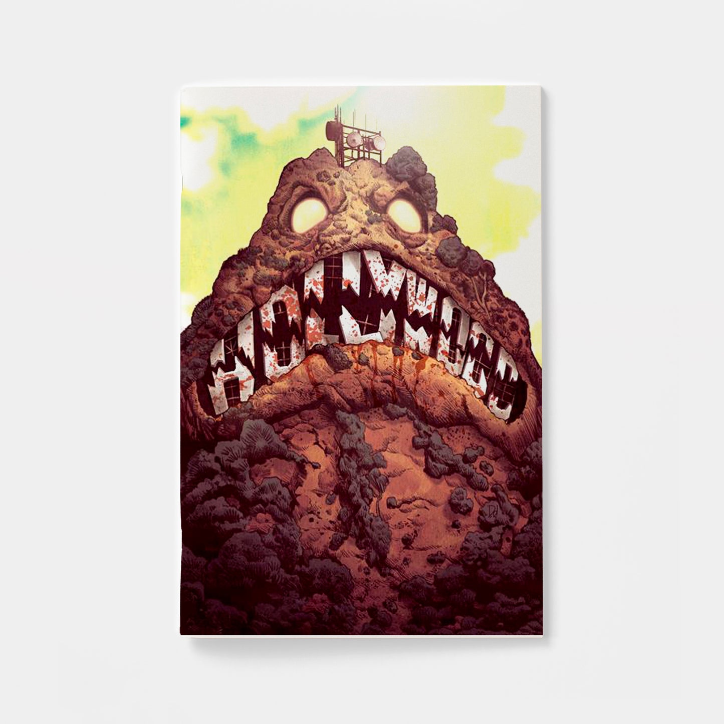 CLAYFACE CELEBRITY DIRT #2 (OF 6) CVR B MIKE DEL MUNDO CARD STOCK VAR