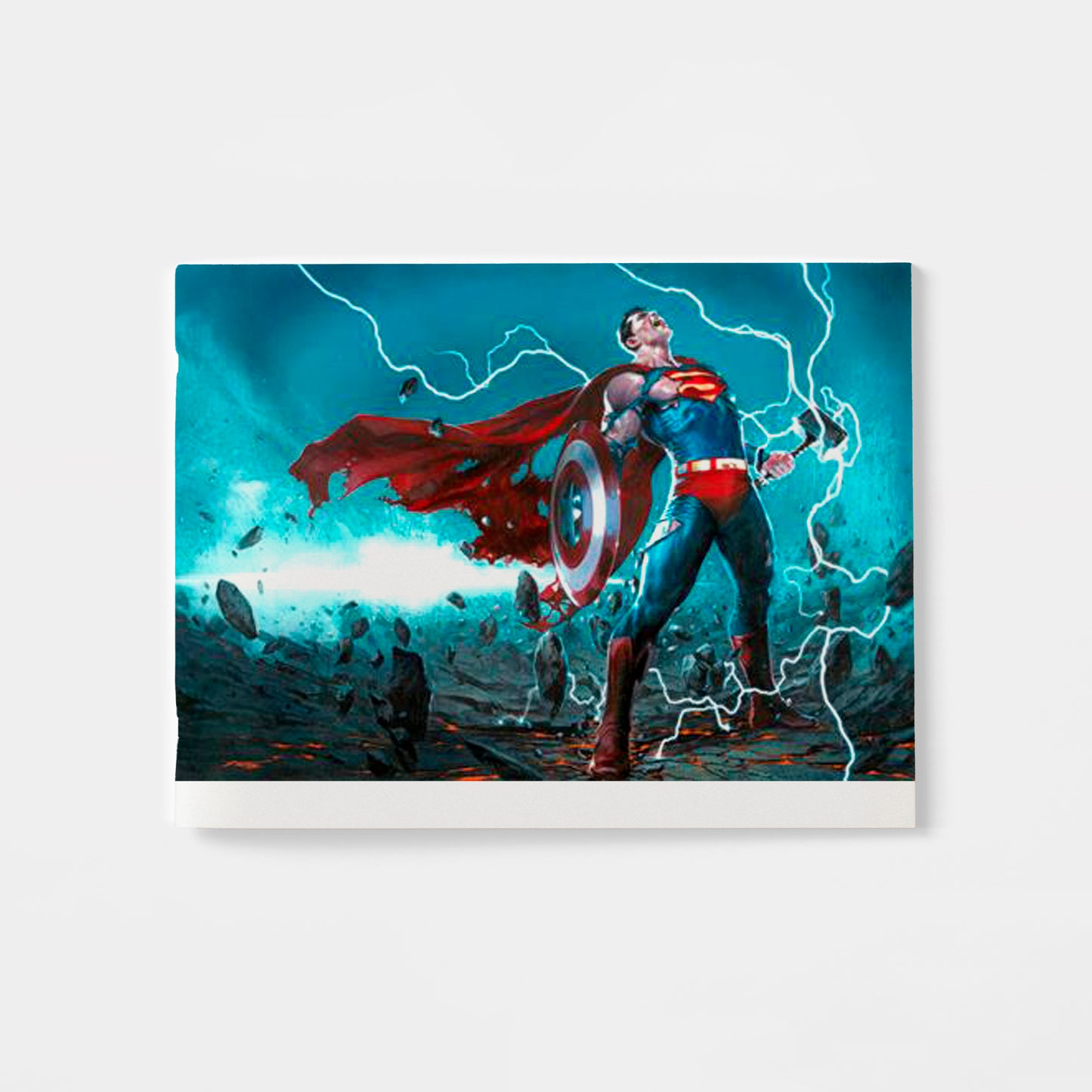 AVENGERS JLA #4 FACSIMILE EDITION CVR E GABRIELE DELL OTTO WRAPAROUND VAR