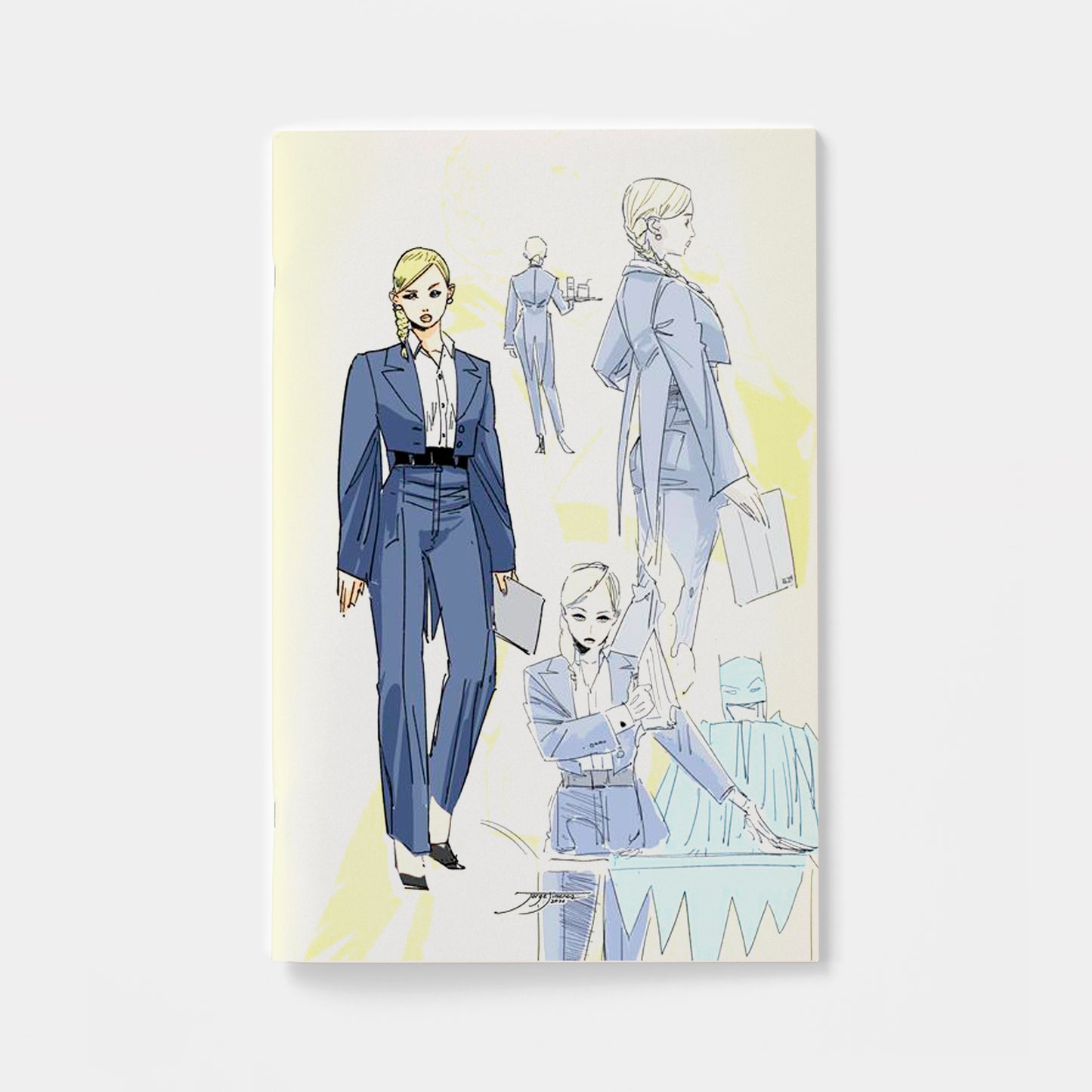 BATMAN #12 CVR G JORGE JIMENEZ VERITY PENNYWORTH DESIGN CARD STOCK VAR