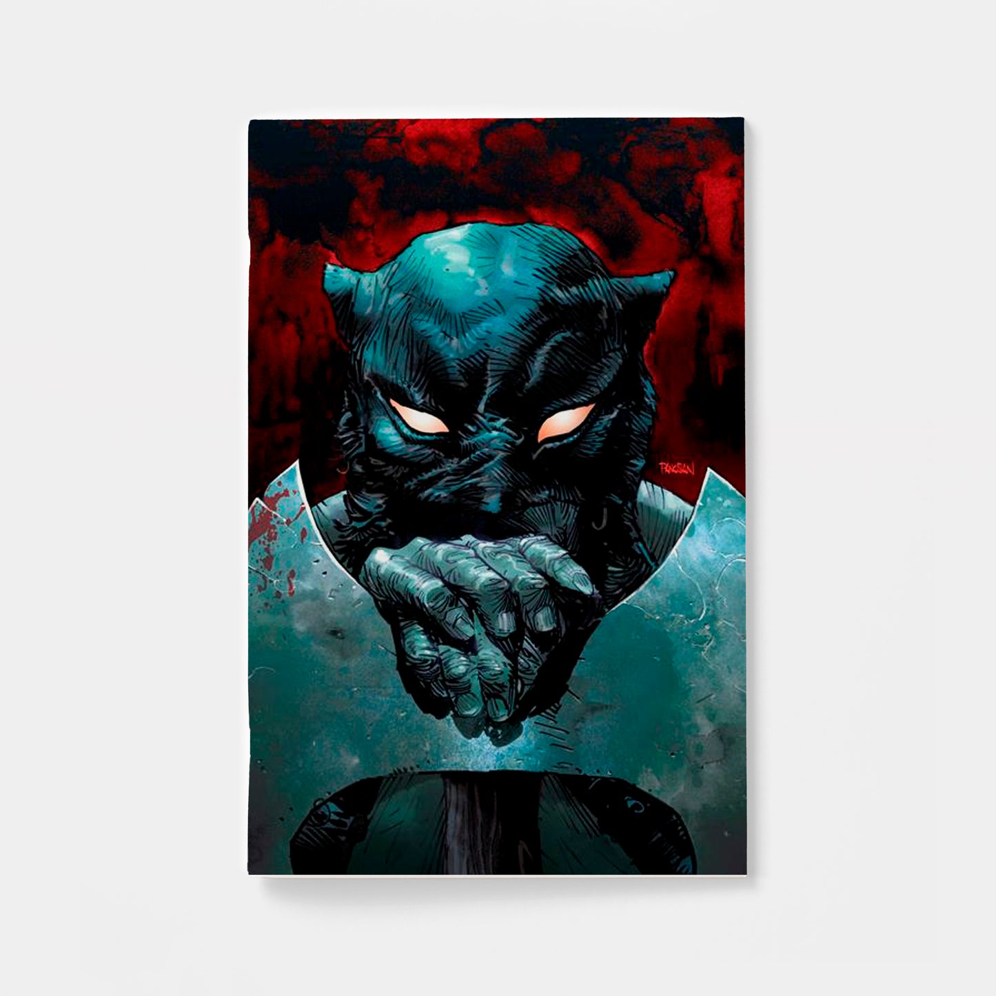 FIRE AND ICE DARKWOLF #2 CVR F DAN PANOSIAN METAL PREMIUM VAR