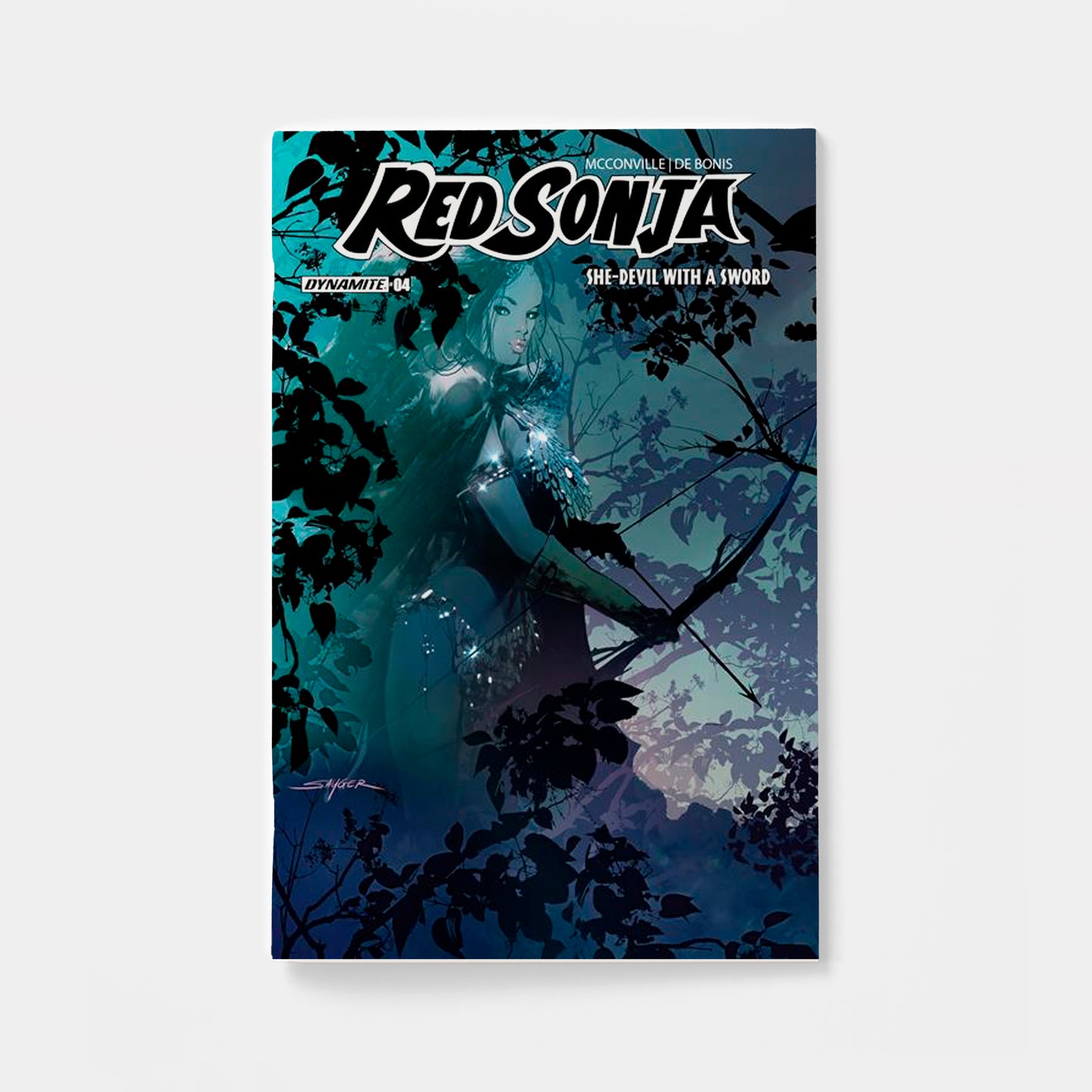 RED SONJA SHE DEVIL WITH A SWORD #4 CVR A STUART SAYER