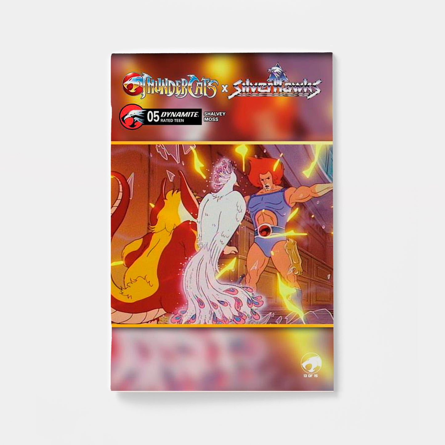 THUNDERCATS X SILVERHAWKS #5 CVR E ANIMATION ART VAR