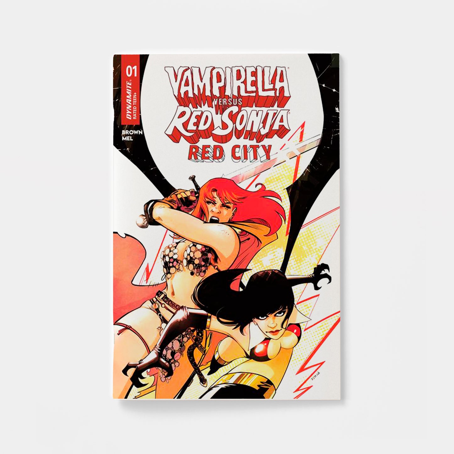 VAMPIRELLA VS RED SONJA RED CITY #1 CVR A SEBASTIAN PIRIZ