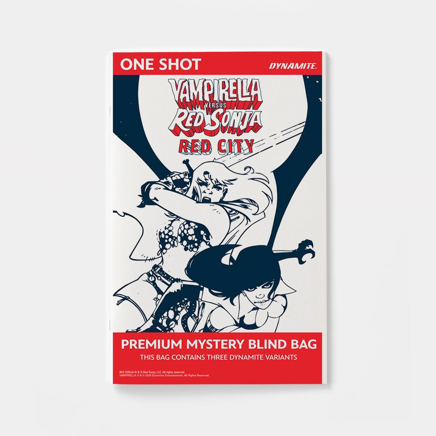 VAMPIRELLA VS RED SONJA RED CITY #1 CVR F PREMIUM MYSTERY BLIND BAG VAR