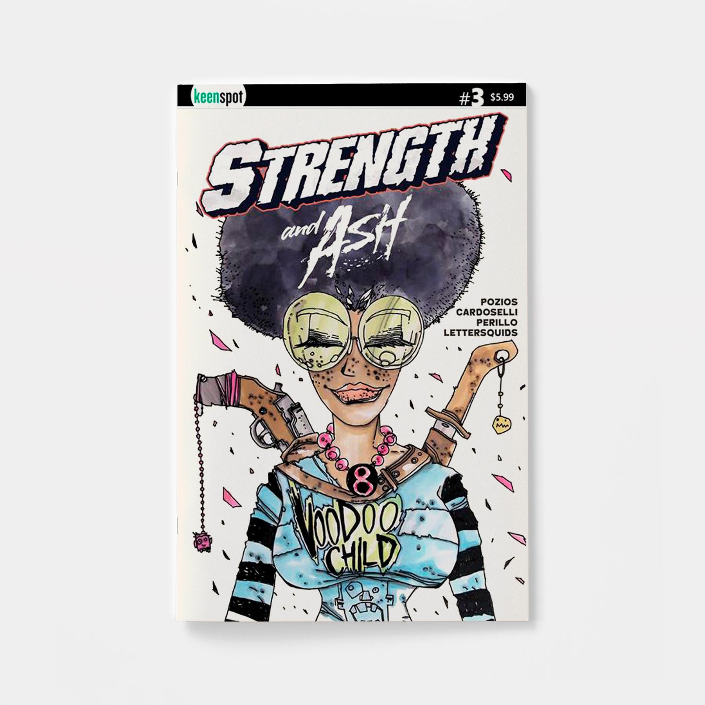 STRENGTH & ASH #3 CVR C STEFANO CARDOSELLI & FRANCESCA PERILLO VOODOO CHILD VAR