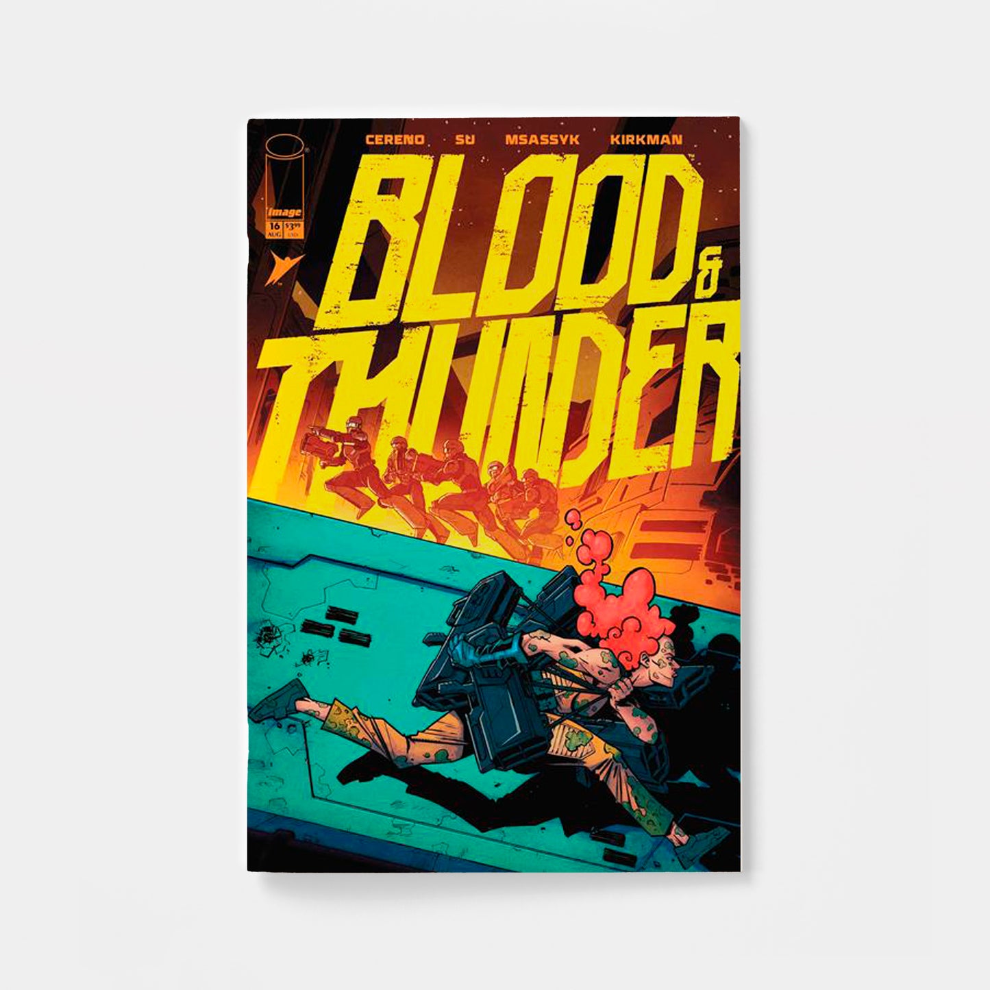 BLOOD & THUNDER #16 CVR B NICK ROCHE & JOSH BURCHAM VAR (MR)