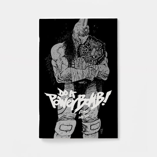 DO A POWERBOMB BLACK AND WHITE #2 (OF 3) CVR A DANIEL WARREN JOHNSON | presale | 2026-08-26