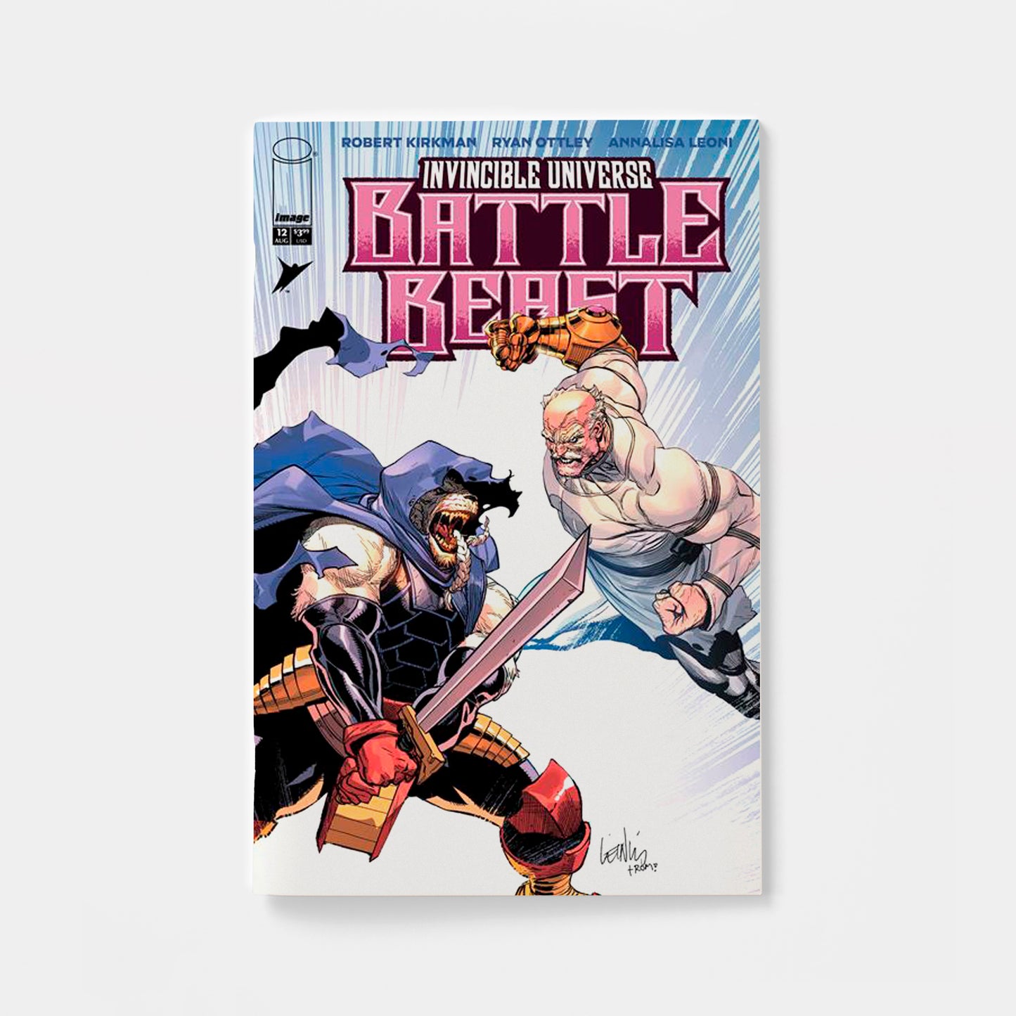 INVINCIBLE UNIVERSE BATTLE BEAST #12 CVR B LEINIL YU & ROMULO FAJARDO JR VAR