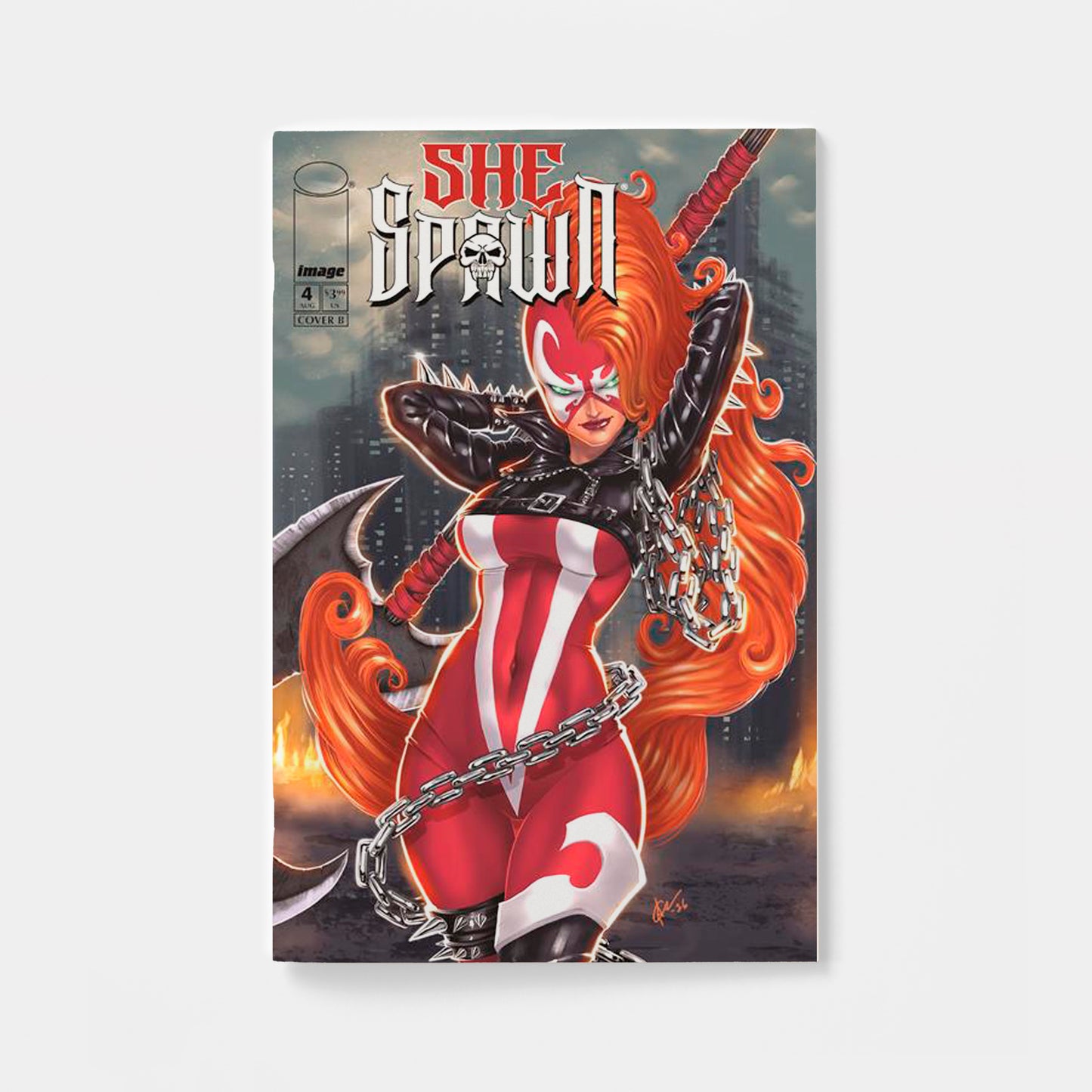 SHE-SPAWN #4 (OF 5) CVR B DAVE HARRIGAN VAR