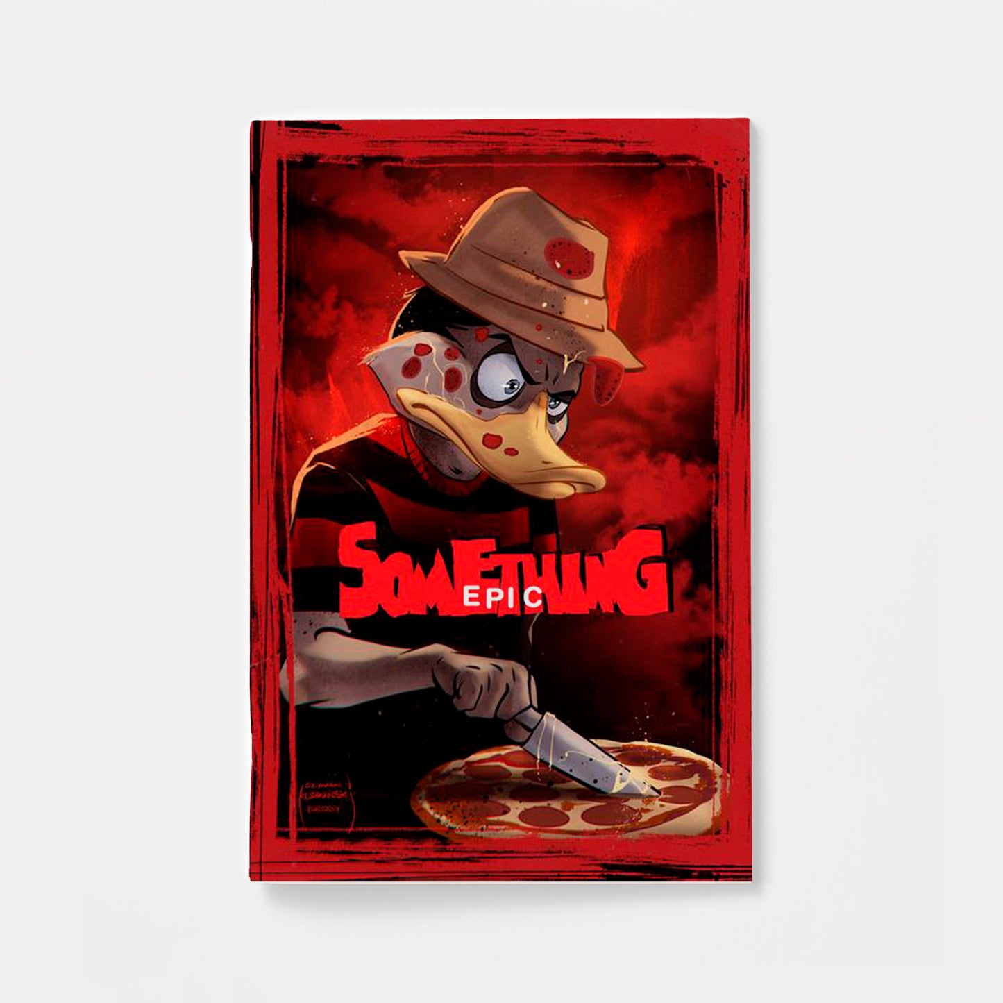 SOMETHING EPIC #14 CVR B SZYMON KUDRANSKI NIGHTMARE ON ELM STREET HOMAGE VAR