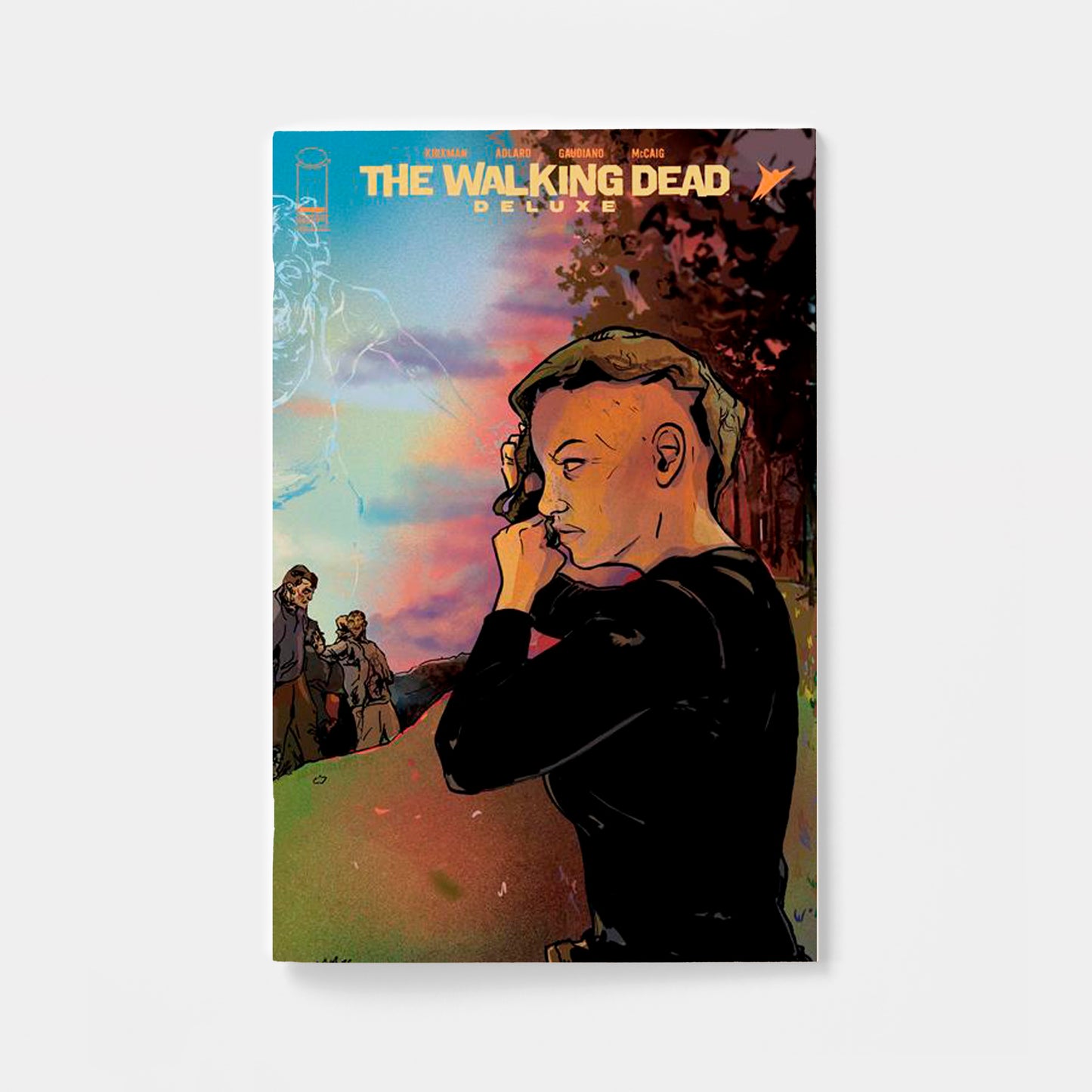 WALKING DEAD DELUXE #142 CVR C LIANA KANGAS CONNECTING VAR (MR)