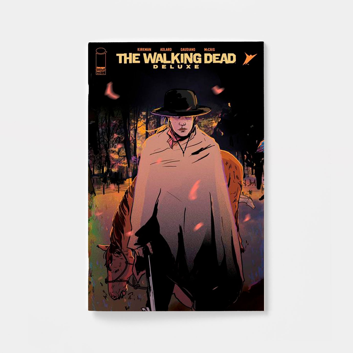 WALKING DEAD DELUXE #143 CVR C LIANA KANGAS CONNECTING VAR (MR)