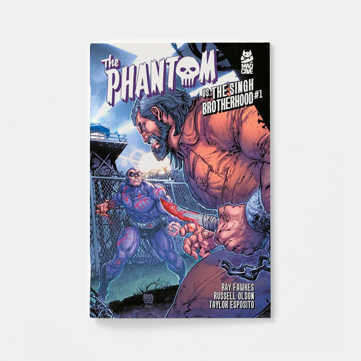 PHANTOM VS THE SINGH BROTHERHOOD (ONE-SHOT) CVR B FREDDIE WILLIAMS II ANDREW DALHOUSE VAR