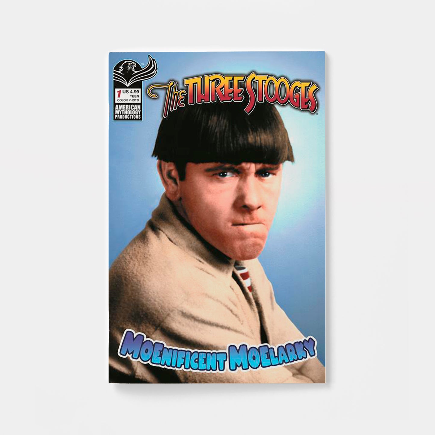 THREE STOOGES MAGNIFICENT MOELARKY #1 CVR B COLOR PHOTO VAR