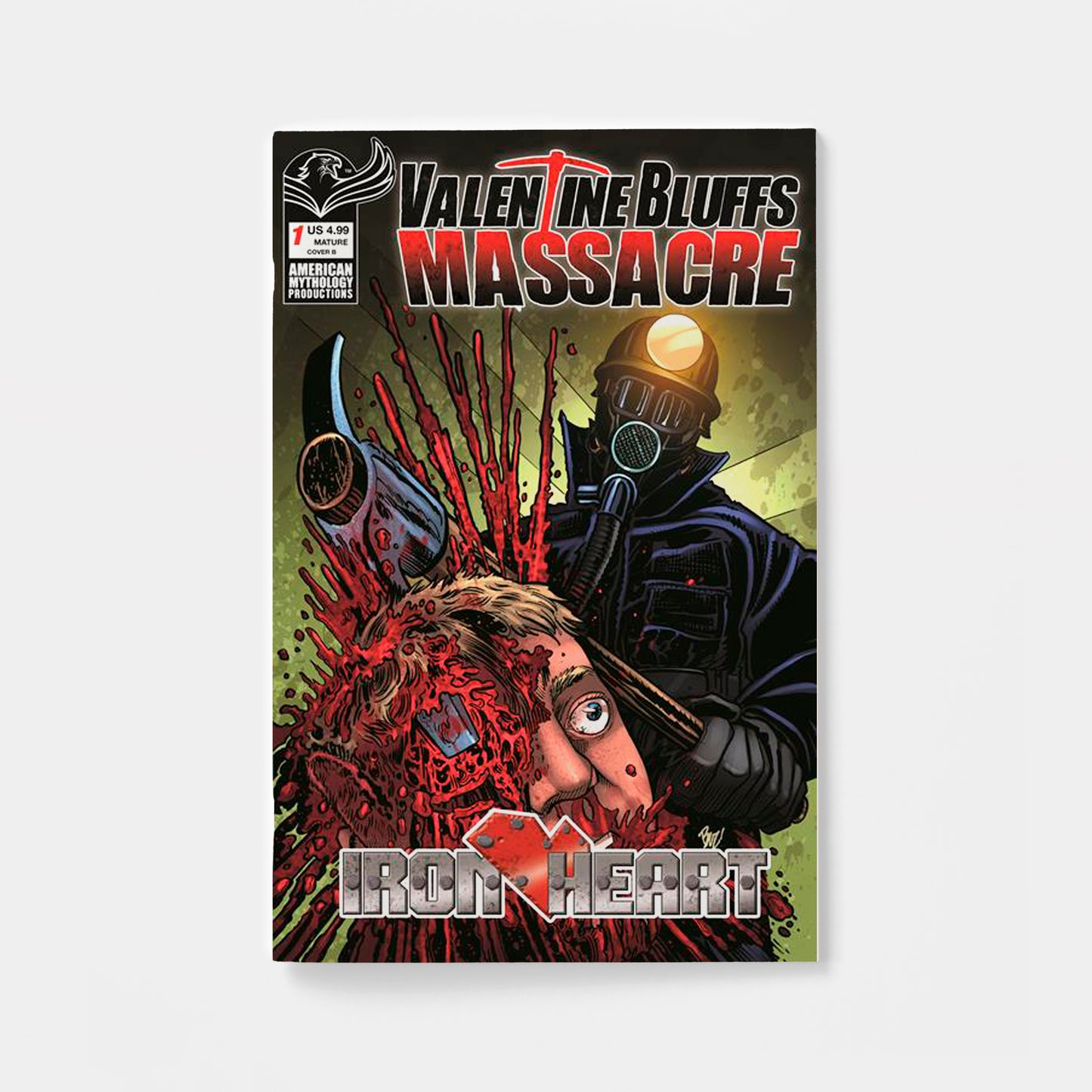 VALENTINE BLUFFS MASSACRE IRON HEART #1 (OF 2) CVR B BUZ HASSON VAR (MR)
