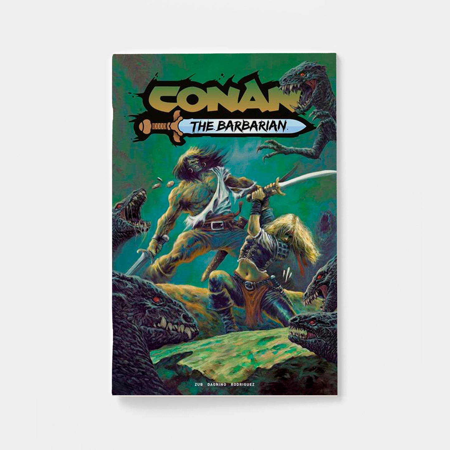 CONAN THE BARBARIAN #34 CVR F JUAN ALBERTO HERNANDEZ GLOW IN THE DARK VAR (MR)