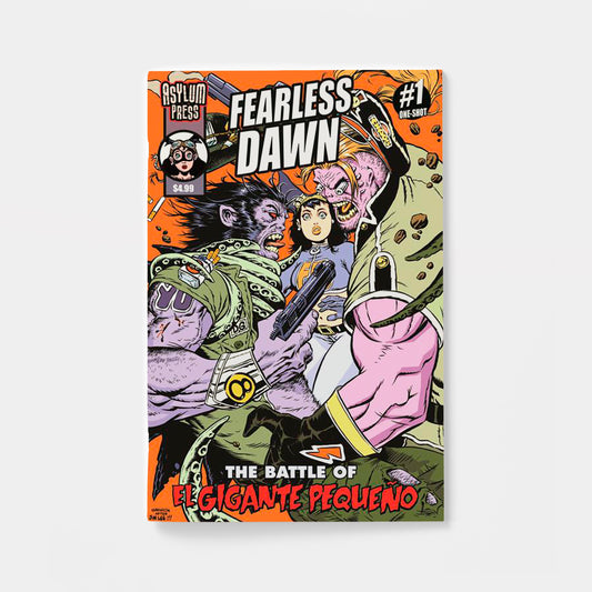 FEARLESS DAWN THE BATTLE OF EL GIGANTE PEQUENO (ONE-SHOT) CVR A STEVE MANNION | presale | 2026-09-16