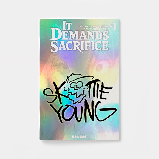 IT DEMANDS SACRIFICE #1 (OF 4) CVR D SKOTTIE YOUNG FOIL VAR | presale | 2026-10-07