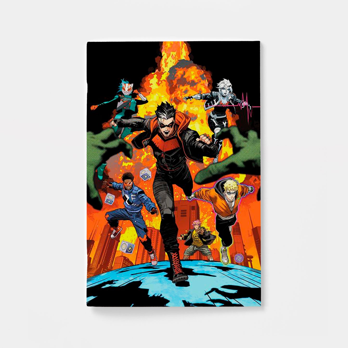 TEEN TITANS #1 CVR B DAN MORA CARD STOCK VAR | presale | 2026-09-02