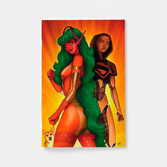 JUSTICE LEAGUE UNLIMITED #23 CVR C NATHAN SZERDY CARD STOCK VAR | presale | 2026-09-23