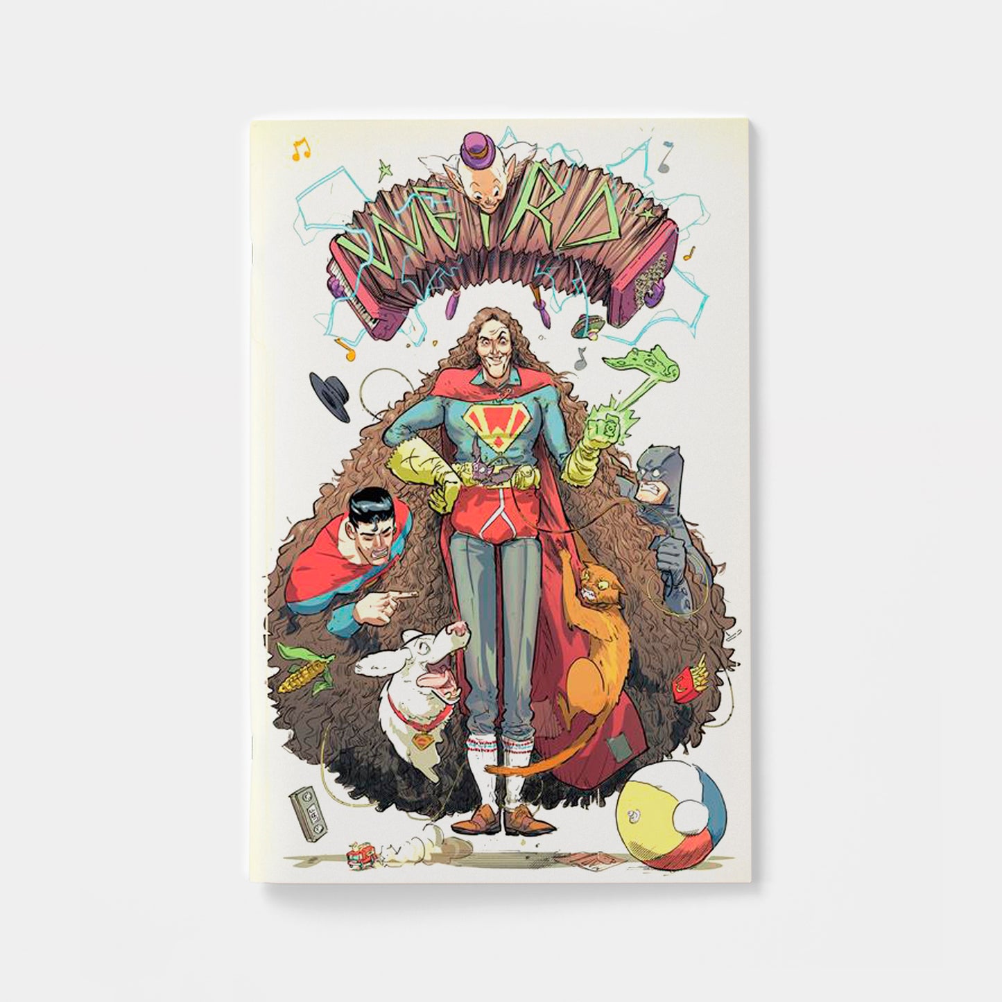 BATMAN SUPERMAN WEIRD AL WORLDS WEIRDEST #1 (ONE SHOT) CVR C RILEY ROSSMO CARD STOCK VAR | presale | 2026-09-02