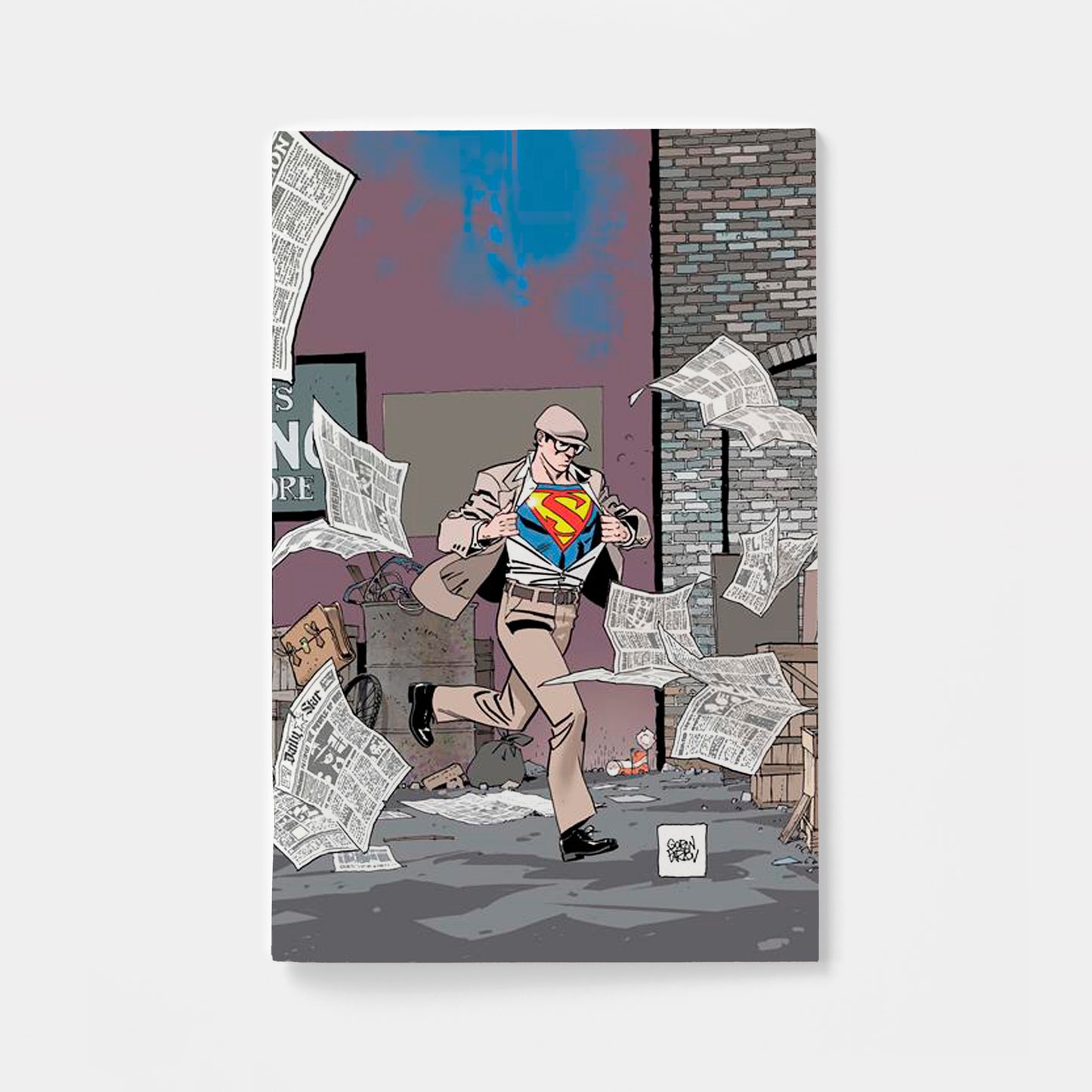 SUPERMAN THE STRANGER #1 (OF 6) CVR C GORAN PARLOV CARD STOCK VAR (MR) | presale | 2026-09-02