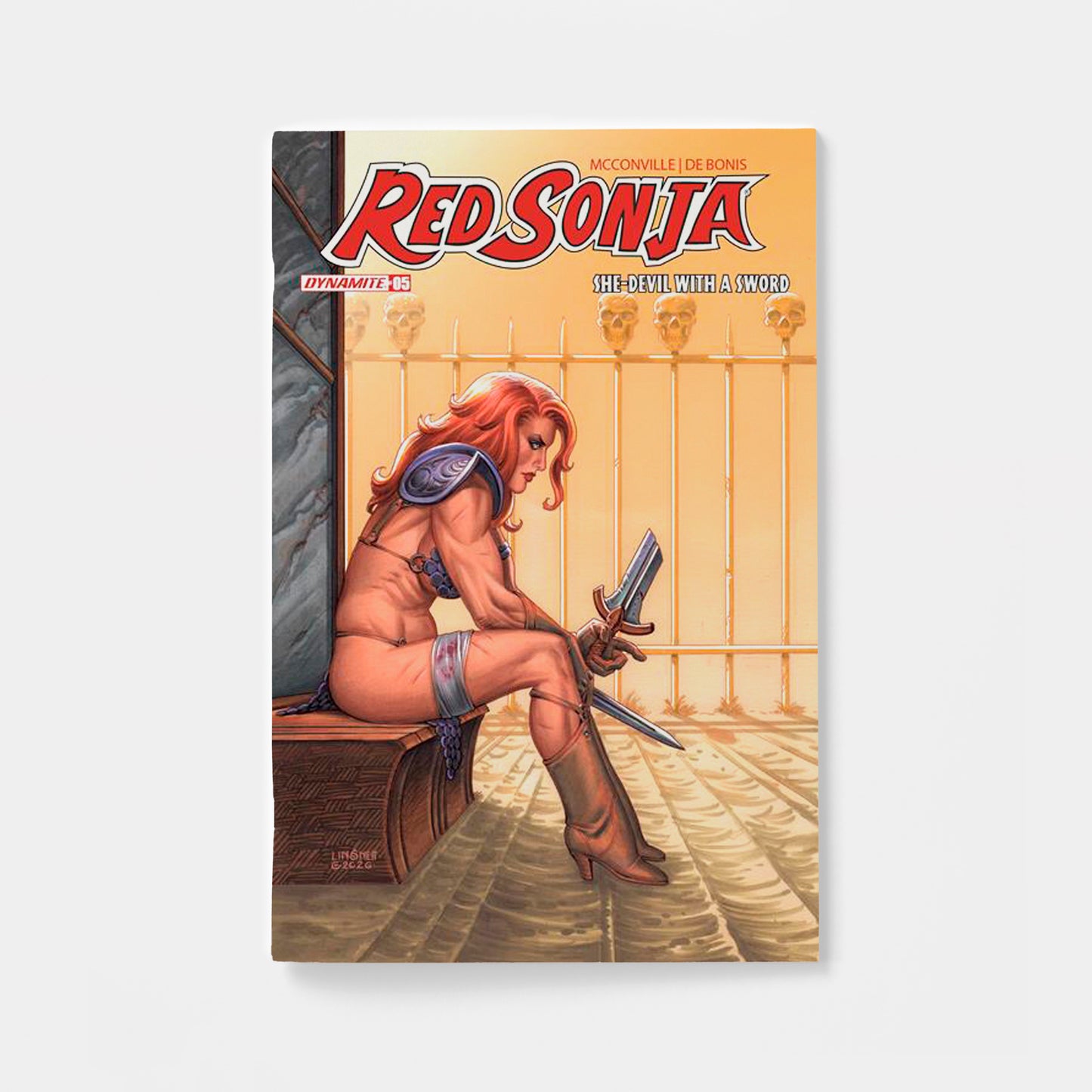 RED SONJA SHE DEVIL WITH A SWORD #5 CVR C JOSEPH MICHAEL LINSNER VAR | presale | 2026-09-02