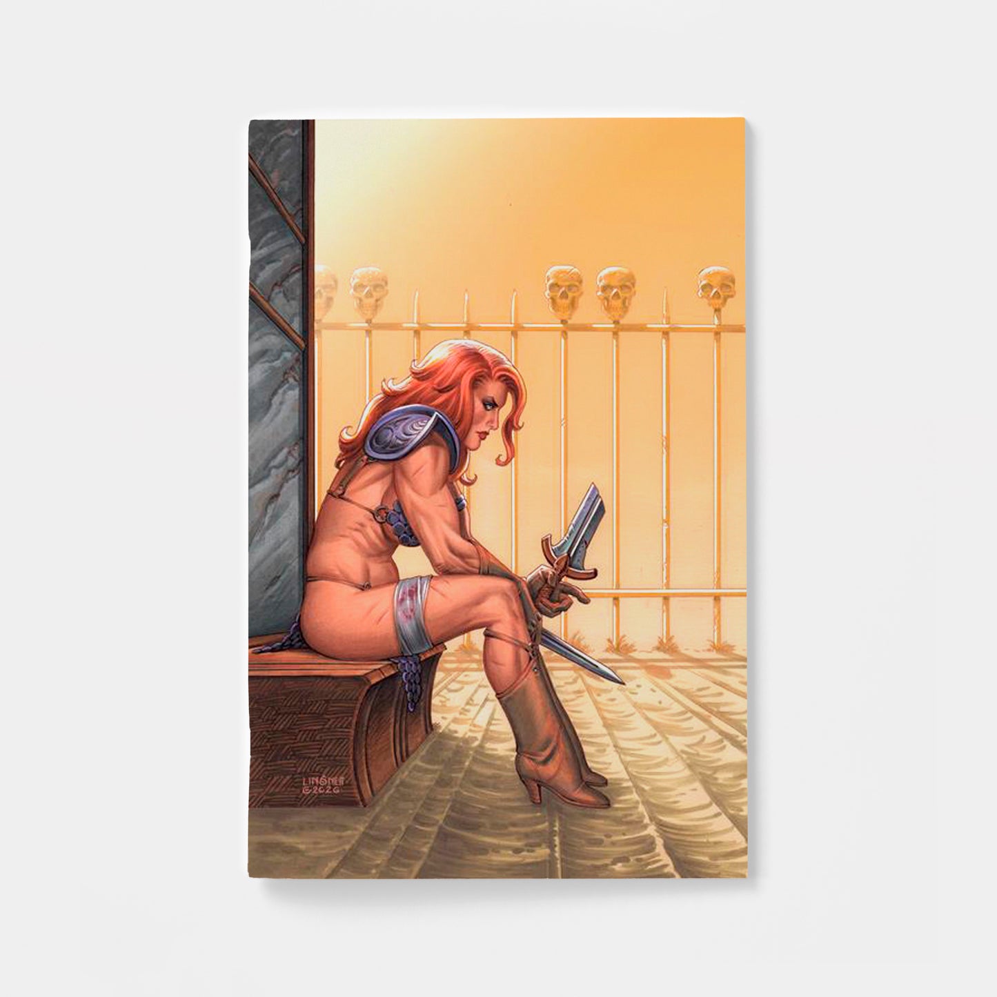 RED SONJA SHE DEVIL WITH A SWORD #5 CVR G JOSEPH MICHAEL LINSNER LTD VIRGIN VAR | presale | 2026-09-09