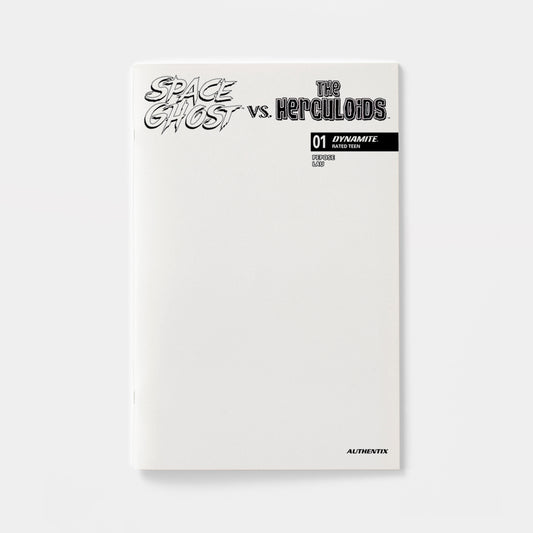 SPACE GHOST VS THE HERCULOIDS #1 CVR F BLANK AUTHENTIX VAR | presale | 2026-09-16