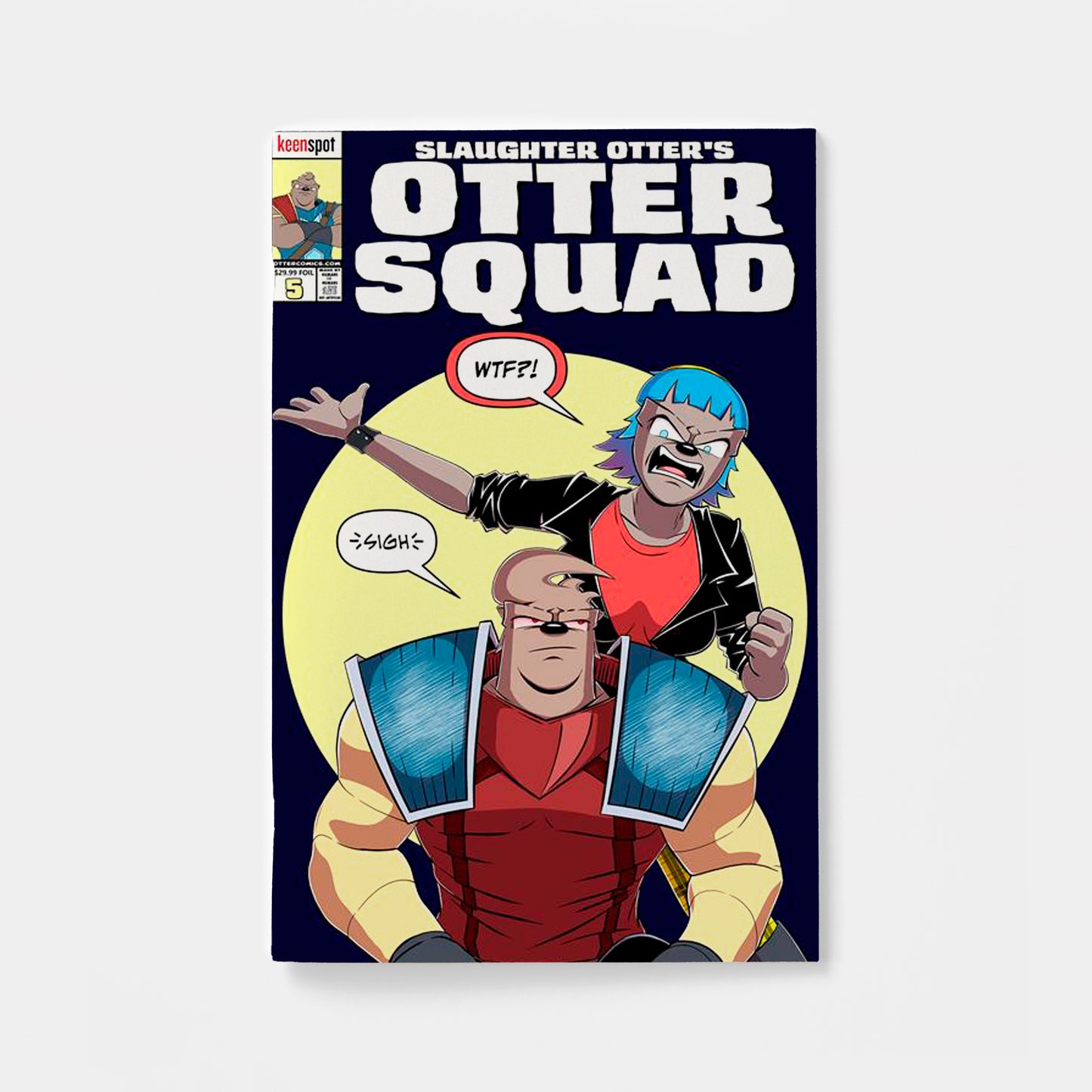 OTTER SQUAD #5 CVR C MATT RODGERS SPOT FOIL BAGGED WITH TRADING CARD VAR | presale | 2026-09-30