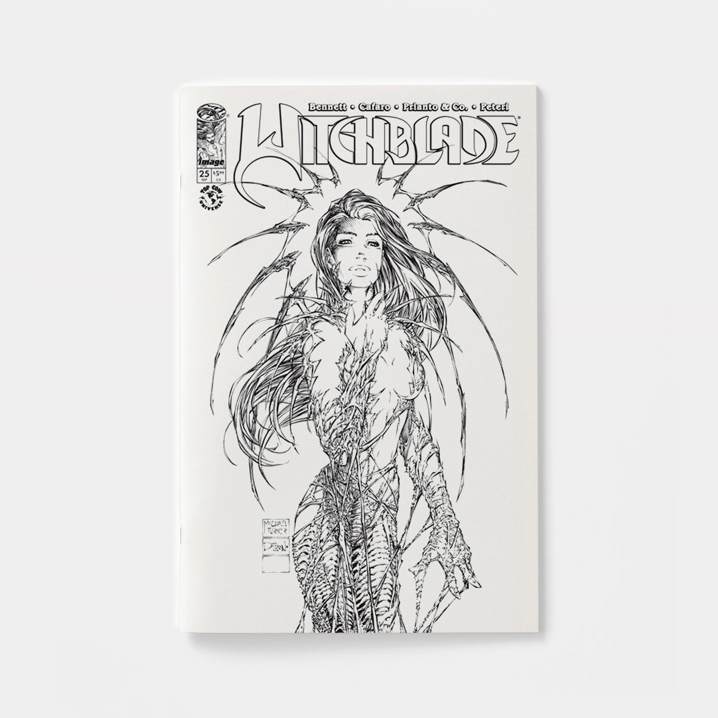 WITCHBLADE #25 CVR B MICHAEL TURNER & DTRON VAR | presale | 2026-09-09
