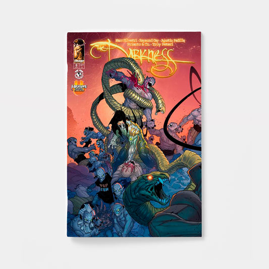 DARKNESS (2025) #8 CVR C PAT BOUTIN & STEVE FIRCHOW CONNECTING WITCHBLADE TEAM UP VAR | presale | 2026-09-16