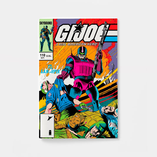 GI JOE A REAL AMERICAN HERO #110 HAMA FILES EDITION CVR A RON GARNEY & BOB MCLEOD | presale | 2026-09-23