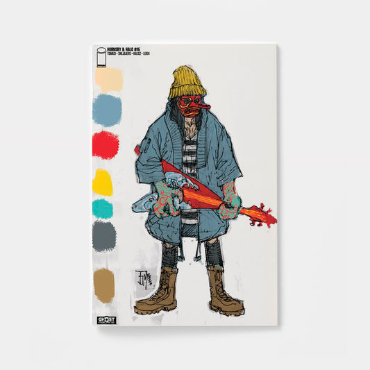 HORNSBY & HALO #16 CVR D FRANCIS MANAPUL DESIGN SKETCH VAR | presale | 2026-09-16