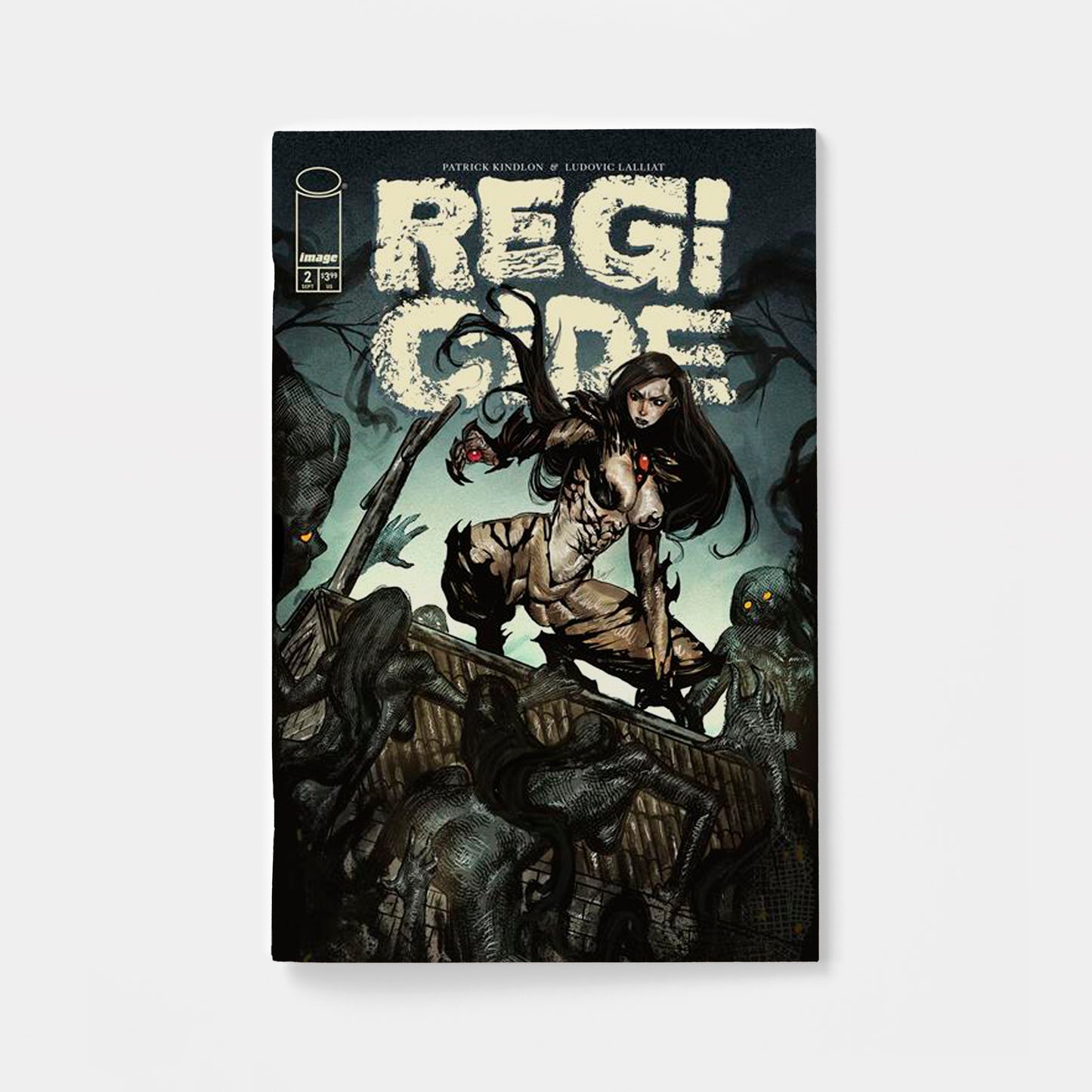 REGICIDE #2 (OF 4) CVR E AKILA GABRIEL WITCHBLADE TEAM UP VAR (MR) | presale | 2026-09-16