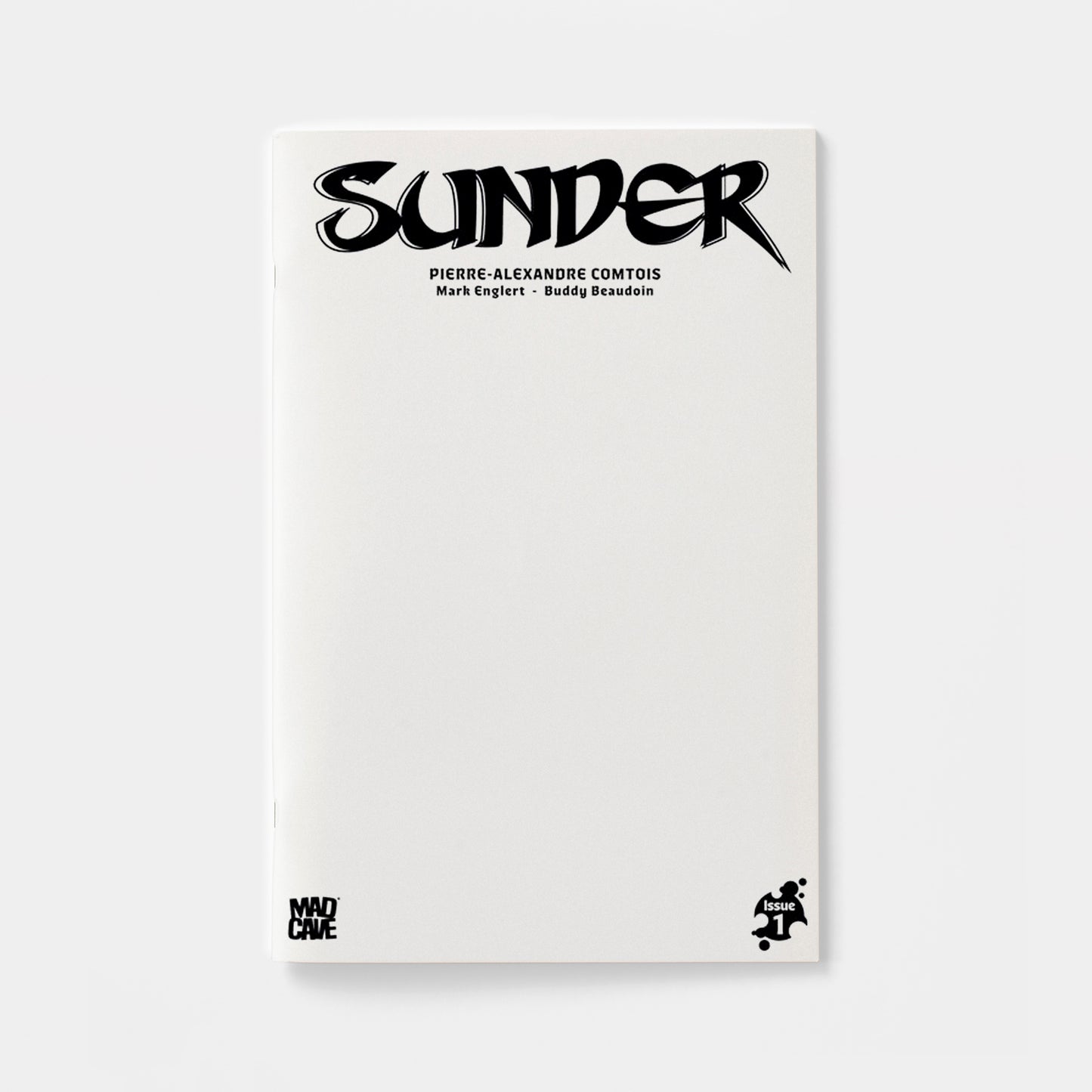 SUNDER #1 CVR E BLANK SKETCH VAR | presale | 2026-09-30