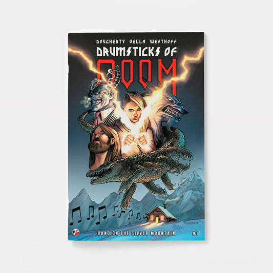 DRUMSTICKS OF DOOM BAND ON THE SILVER MOUNTAIN #1 (OF 3) CVR A DAN DOUGHERTY | presale | 2026-09-30