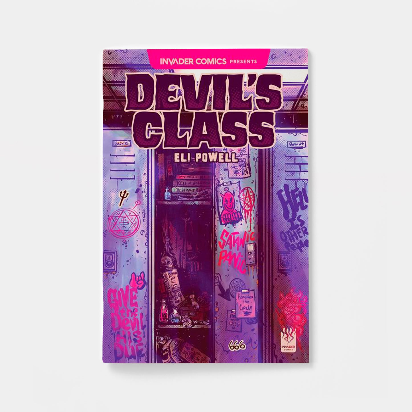 INVADER COMICS PRESENTS DEVILS CLASS #1 (ONE SHOT) CVR B MIKE NELSEN VAR | presale | 2026-09-23