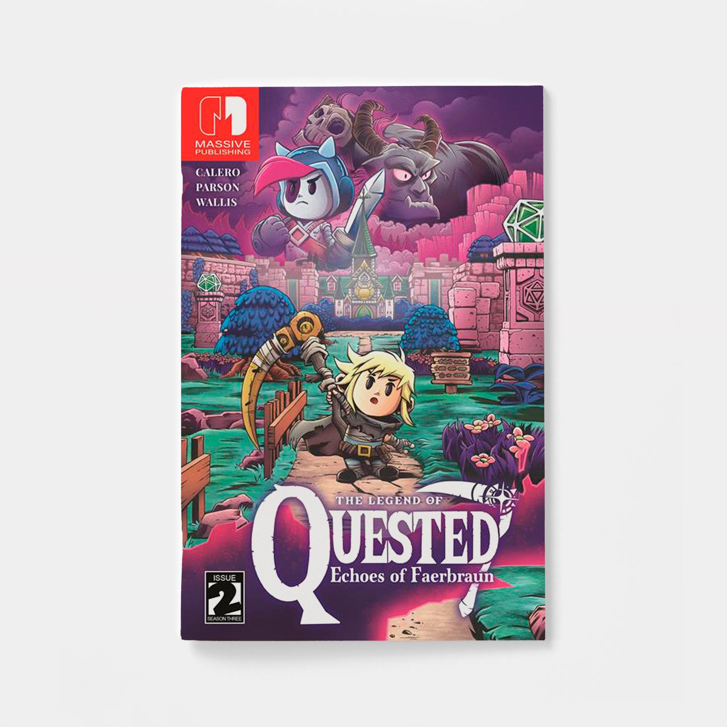 QUESTED #2 (OF 3) CVR C TREVOR RICHARDSON VIDEO GAME HOMAGE VAR | presale | 2026-09-30